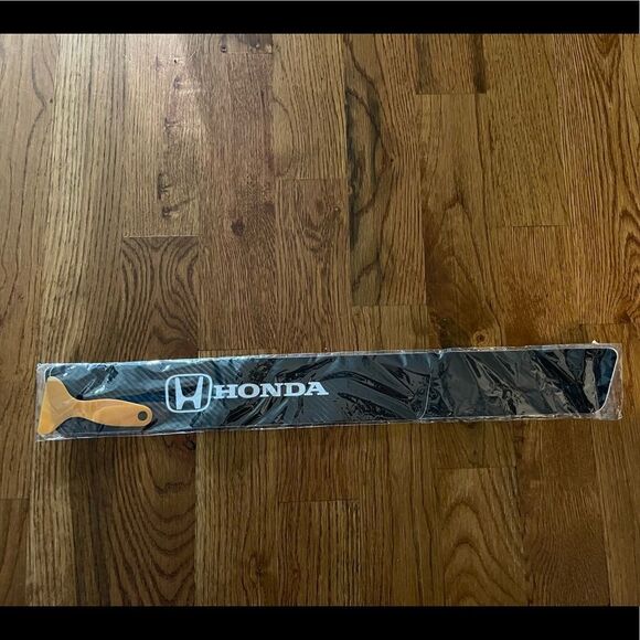 Honda threshold protector in white & black set of 4 NWT - Picture 9 of 12